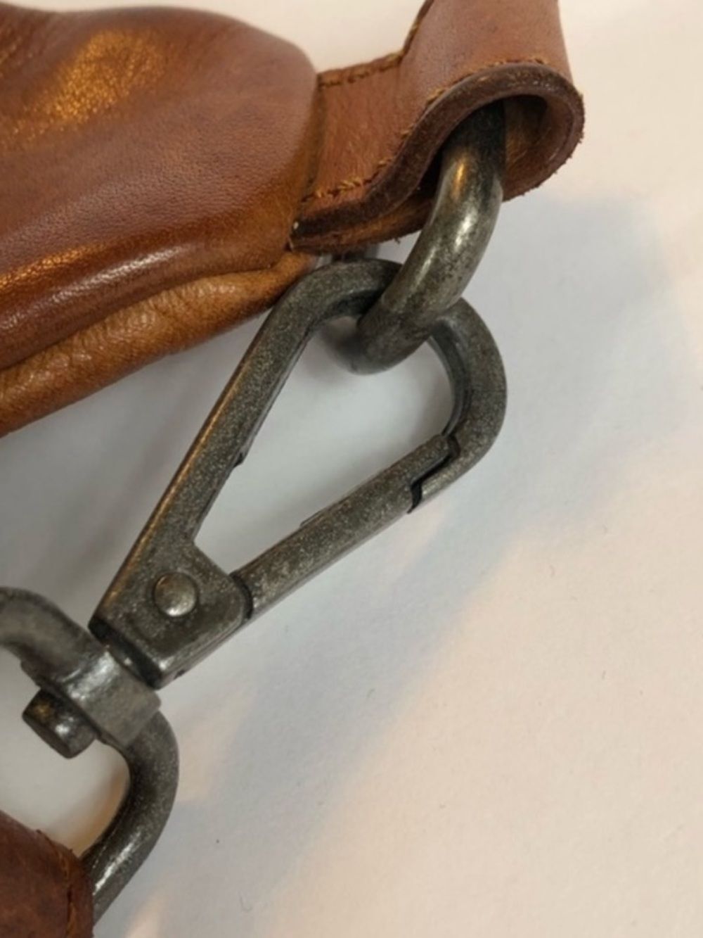 Rare! Anthropologie Unisex Valenca Holland Woven Leather Belt Sling Bag! - Picture 4 of 4